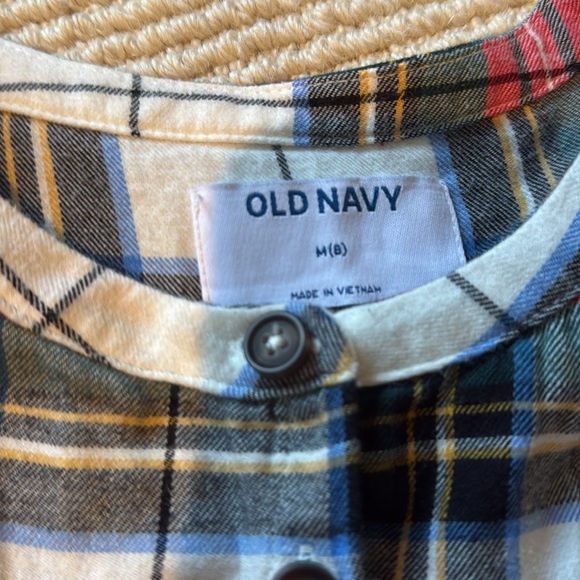 Girls flannel size Medium/8 plaid dress- twirly - Picture 2 of 6